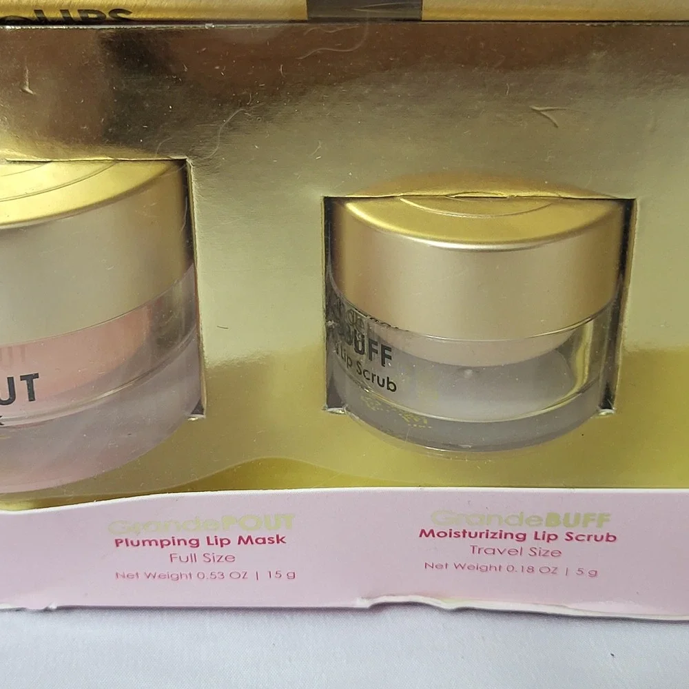 Grande Cosmetics Lip Luggage Set Hydrating Lip Plumper Mask & Scrub - Picture 3 of 5